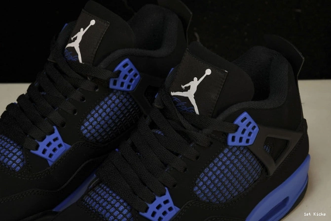 1st Kicks 4 Game Jordan CT8527-018 Royal Black Retro 0705